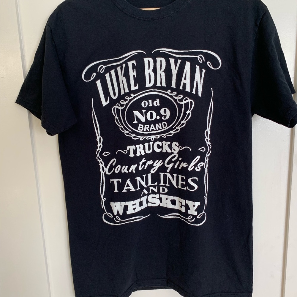 Luke Bryan graphic band tee shirt